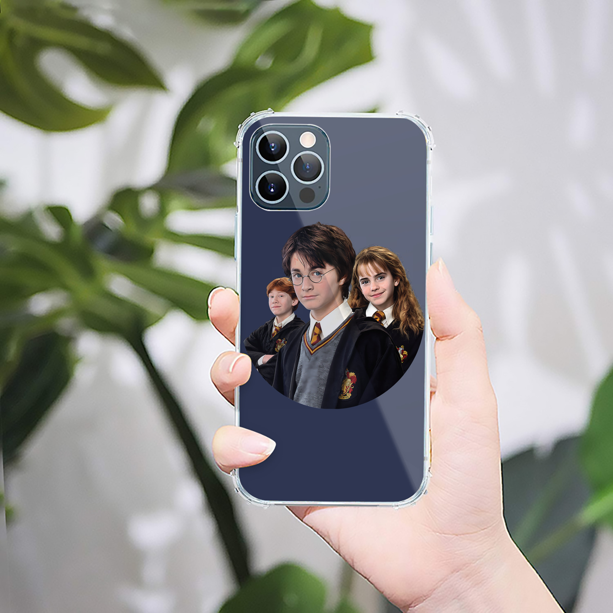 （画像用） Harry Potter ハリー・ポッターシリーズ 【iPhone 12シリーズ対応】透明スマホケース（クリアソフトケース）